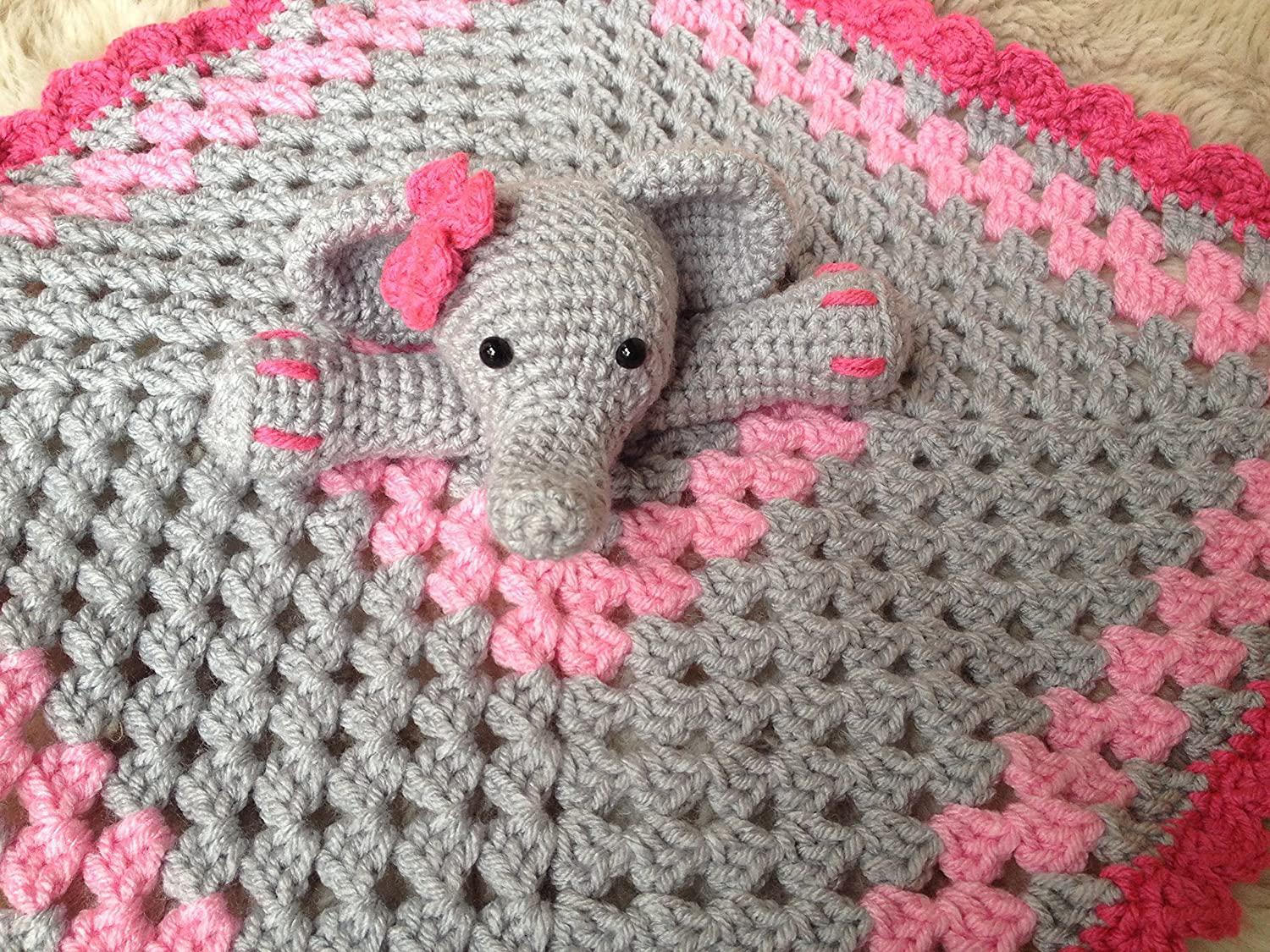 Aurora Baby Elephant Blanket