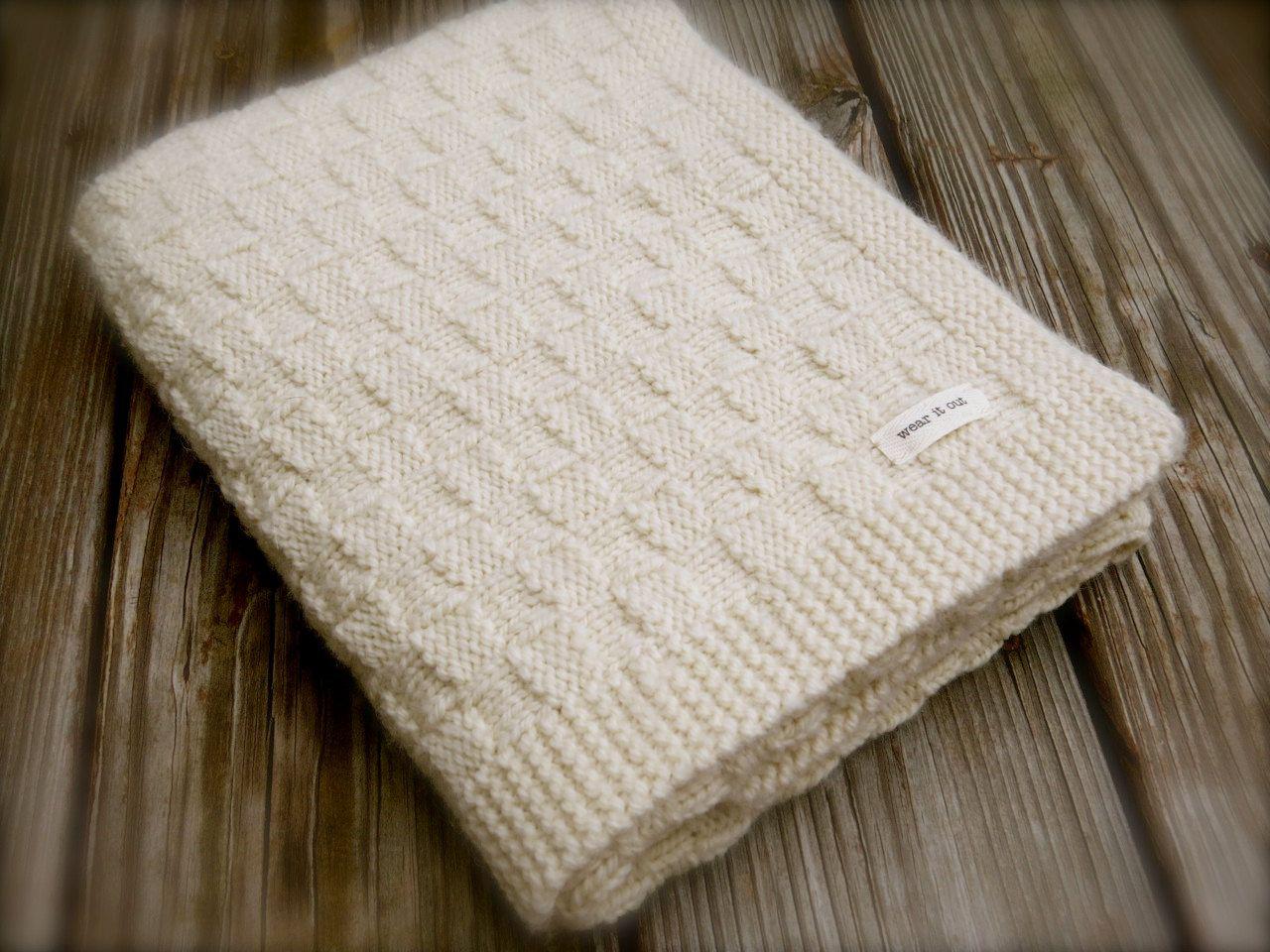 Baby Blanket Easy Knitting Pattern Free
