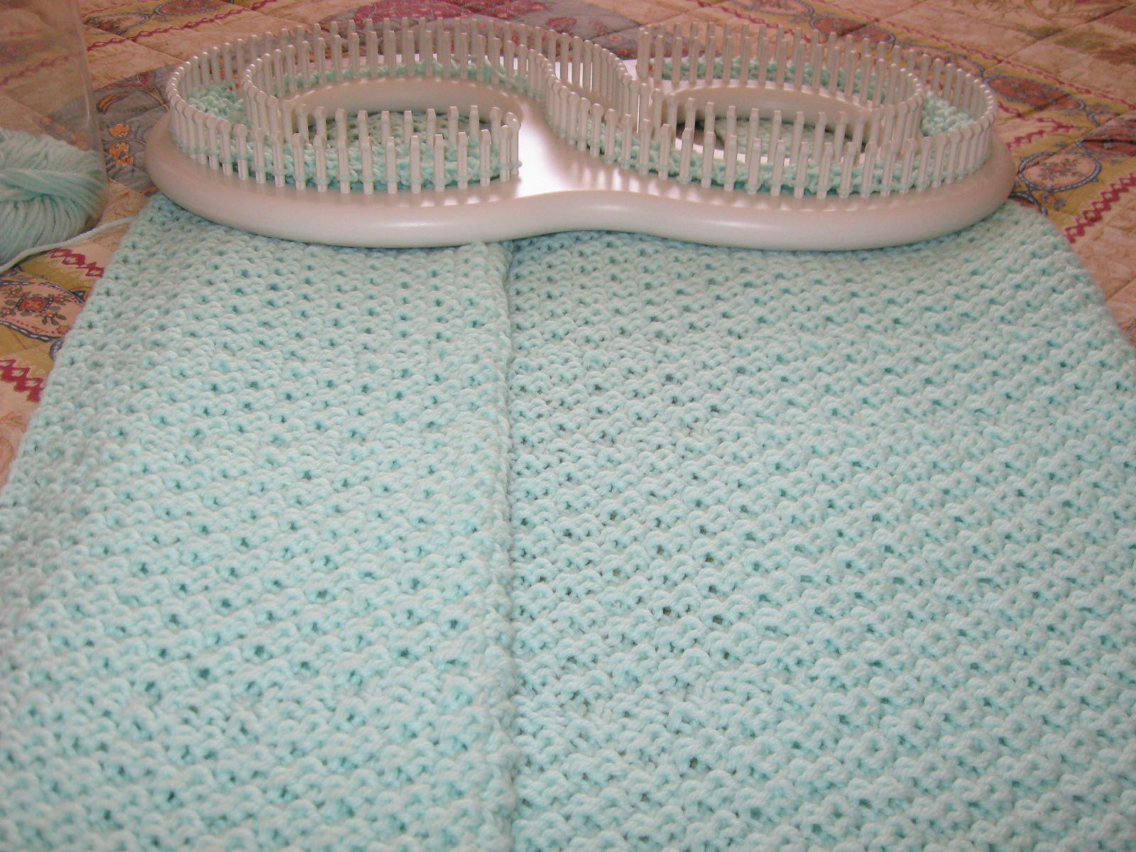 Best Loom Knit Stitch For Baby Blanket