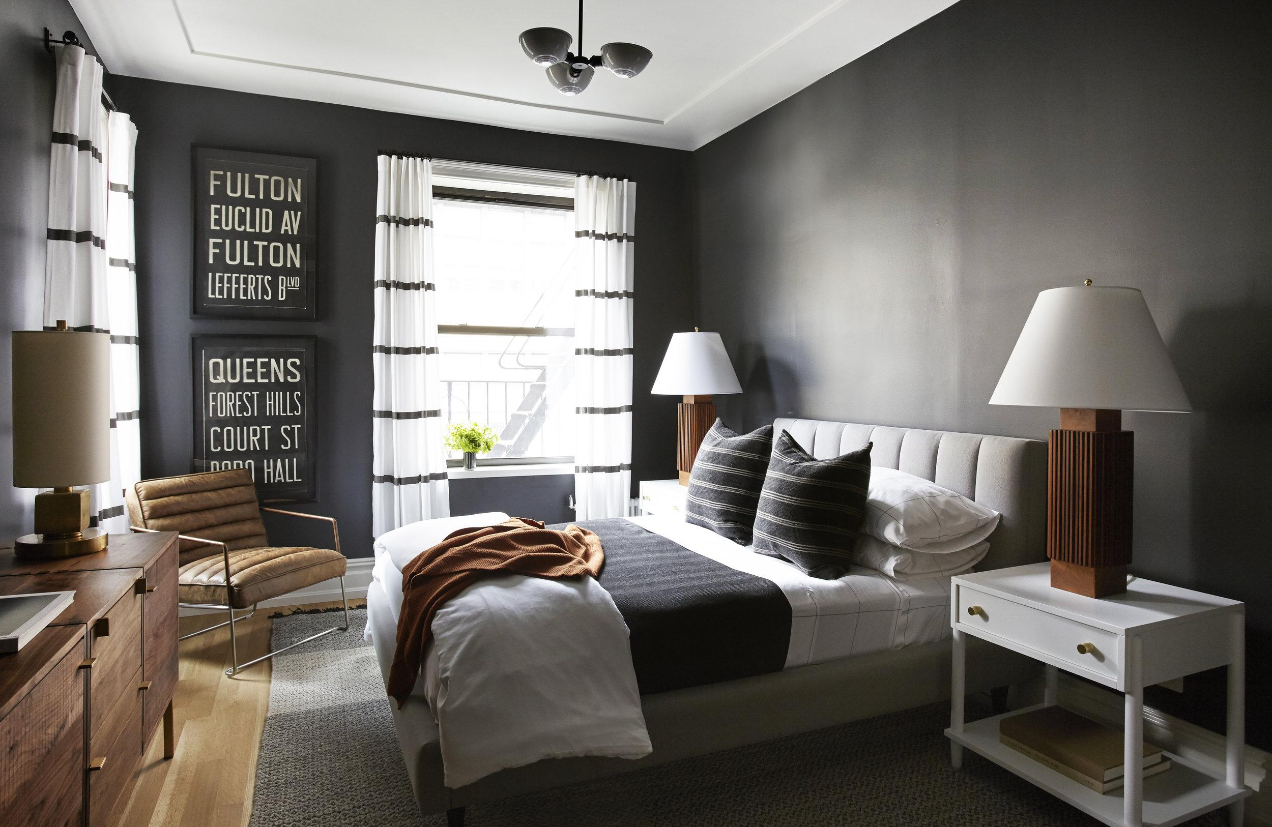Black And Gray Bedroom Decorating Ideas