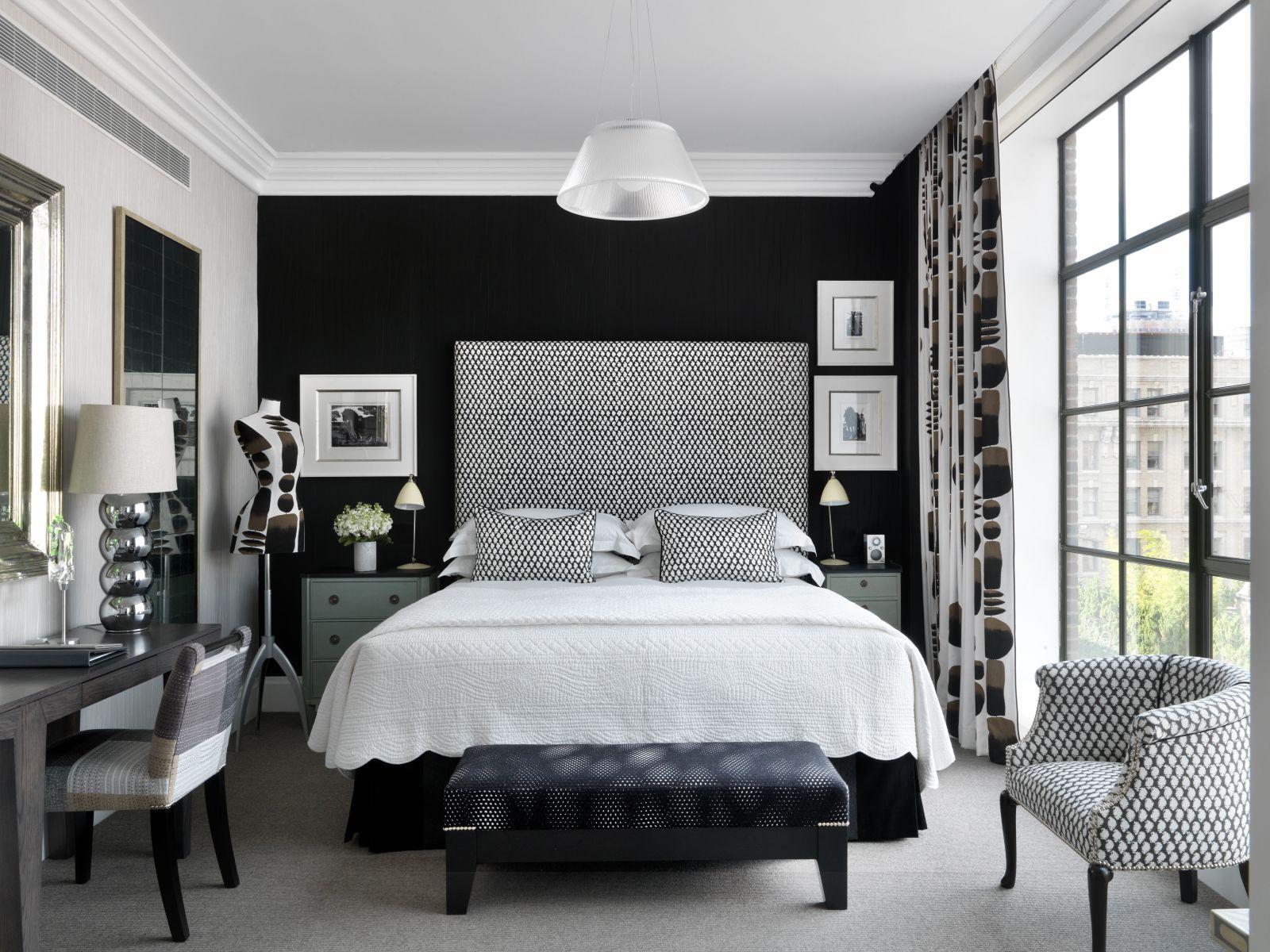 Black And White Bedroom Ideas Apartment