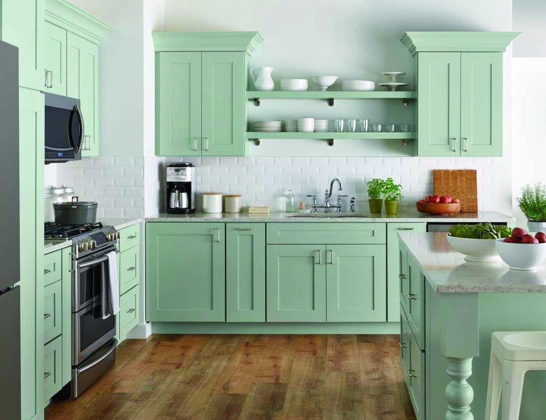 Chalky Paint Kitchen Cabinets