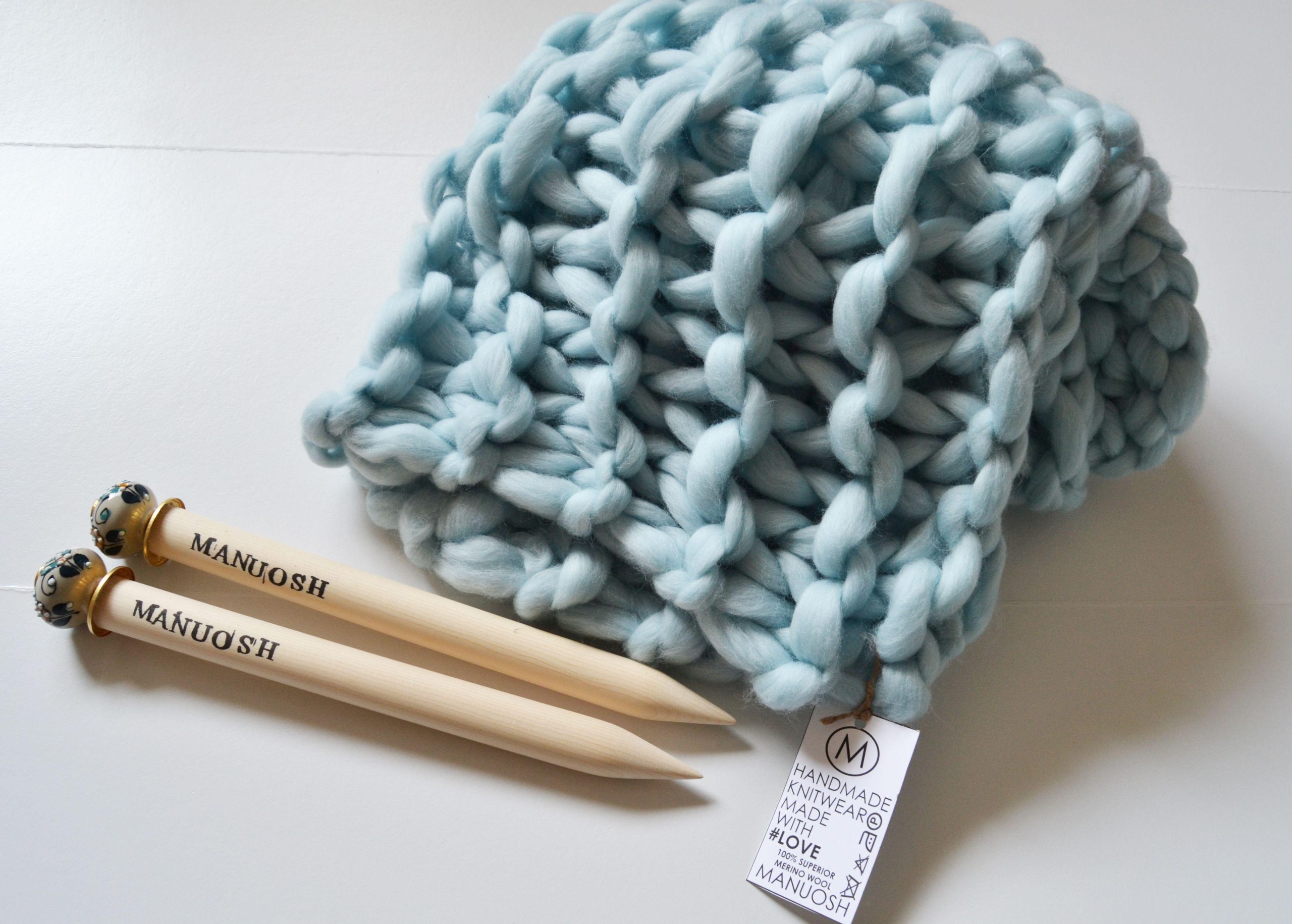 Chunky Wool Baby Blanket Crochet Pattern