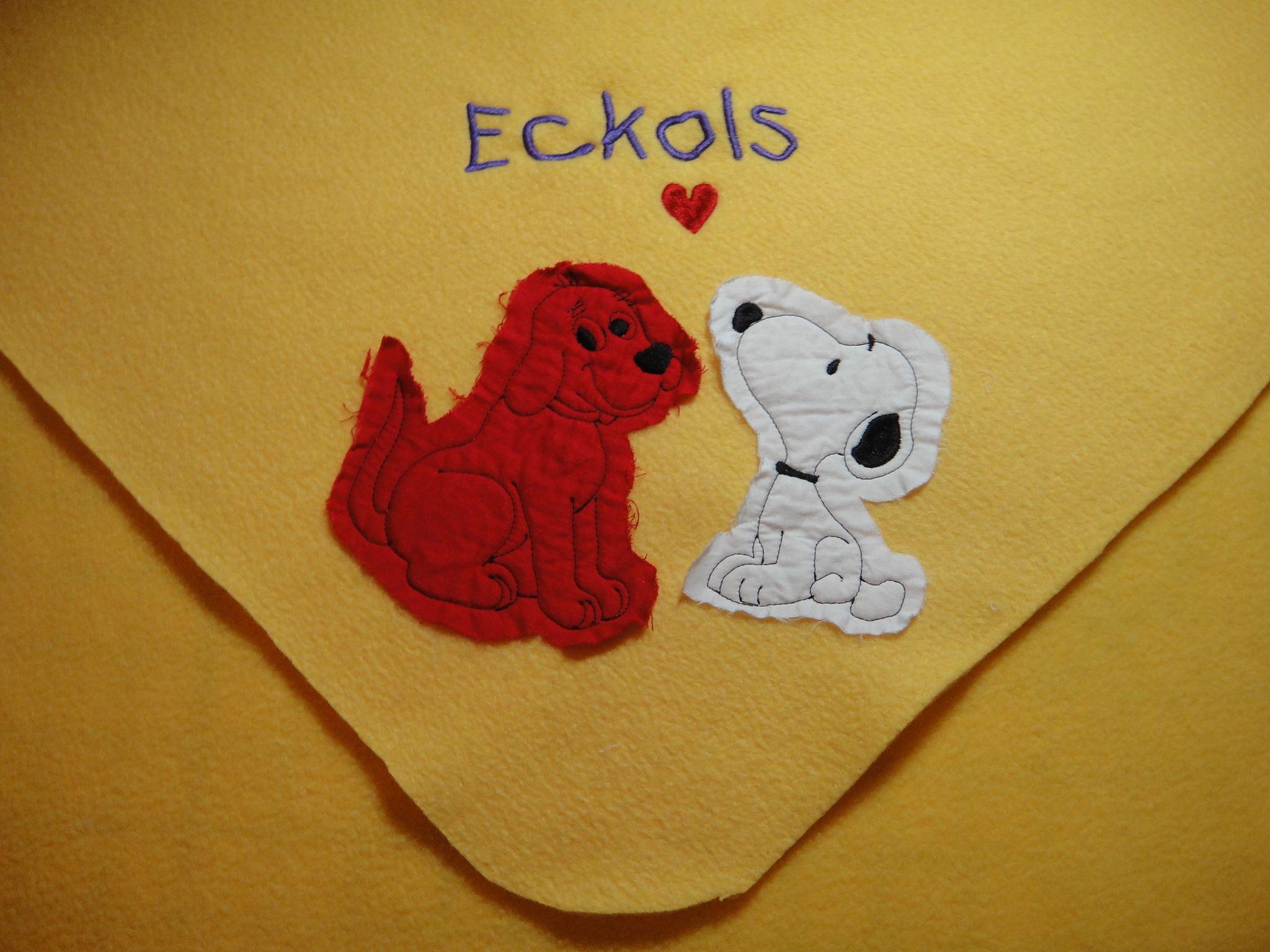 Cotton Snoopy Baby Blanket