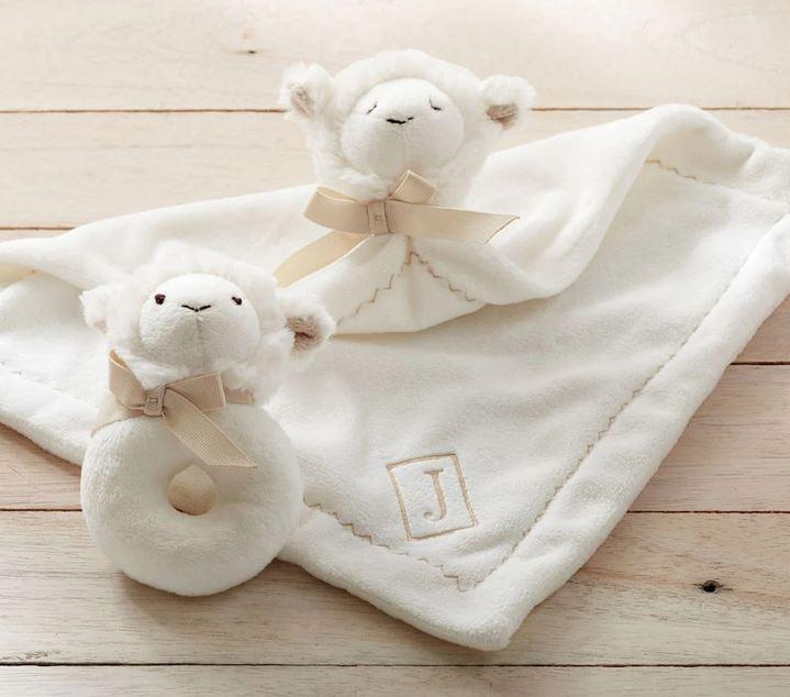 Crochet Lamb Baby Blanket Pattern