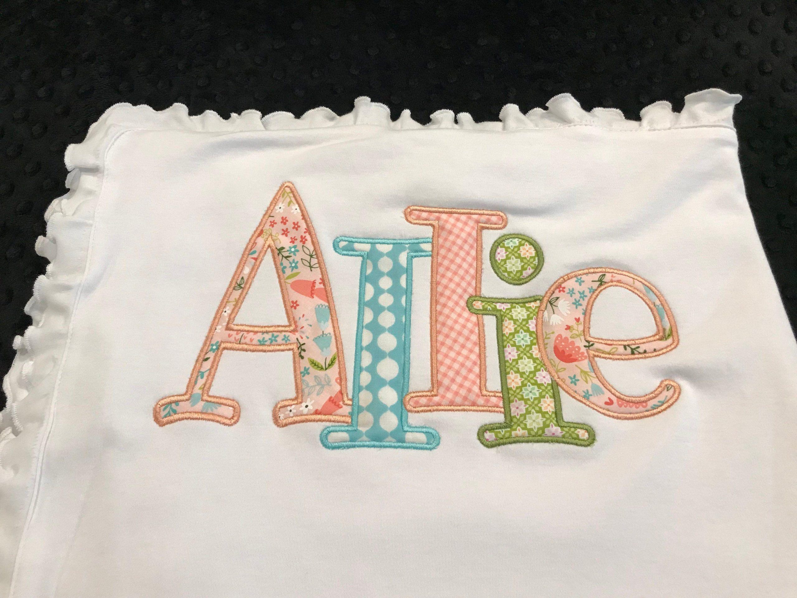 Custom Baby Blanket With Name