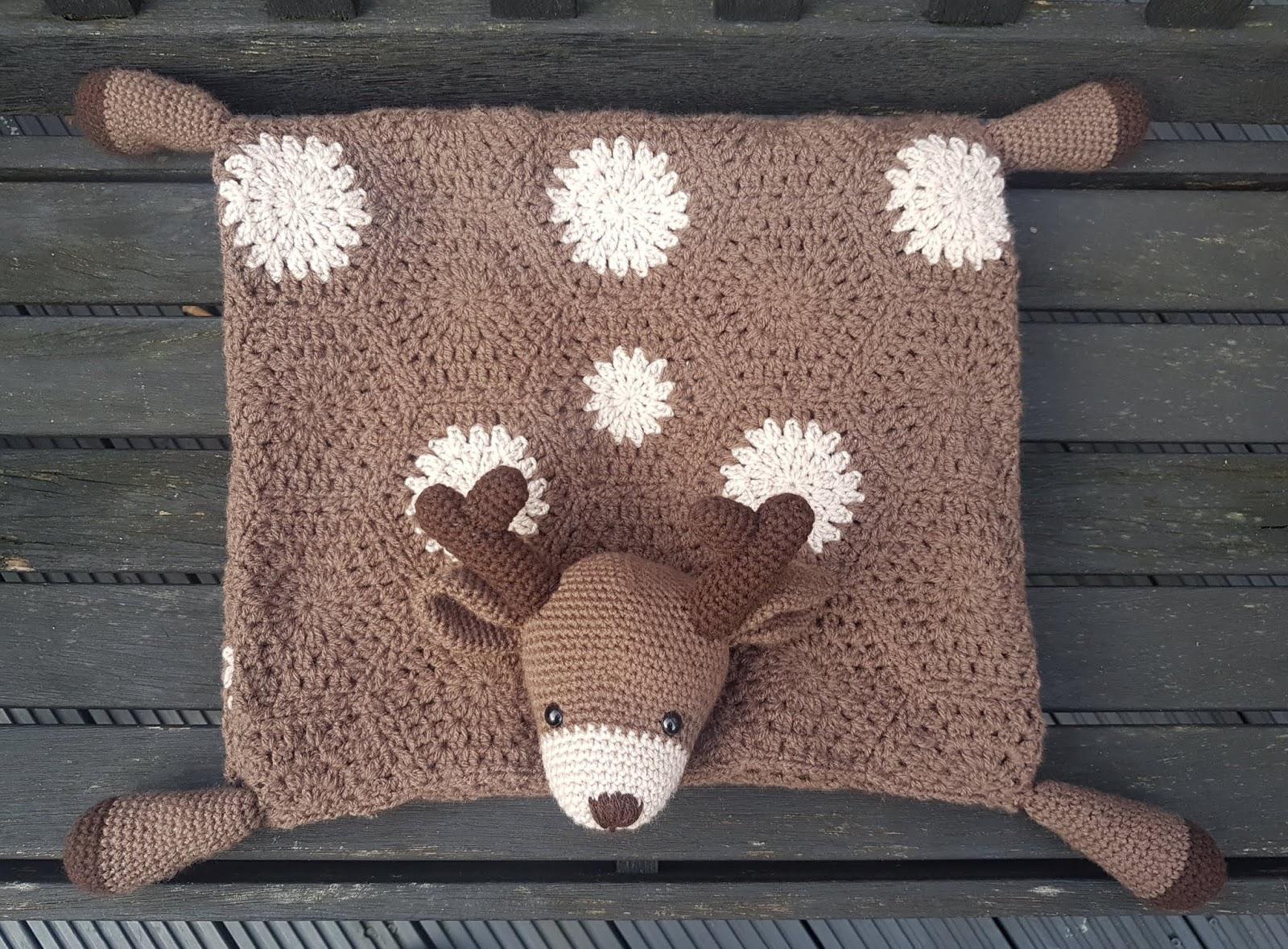 Free Crochet Pattern For Woodland Baby Blanket