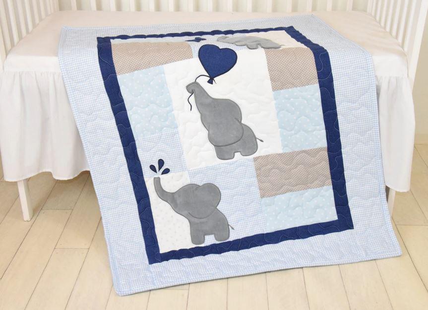 Free Knit Elephant Baby Blanket Pattern