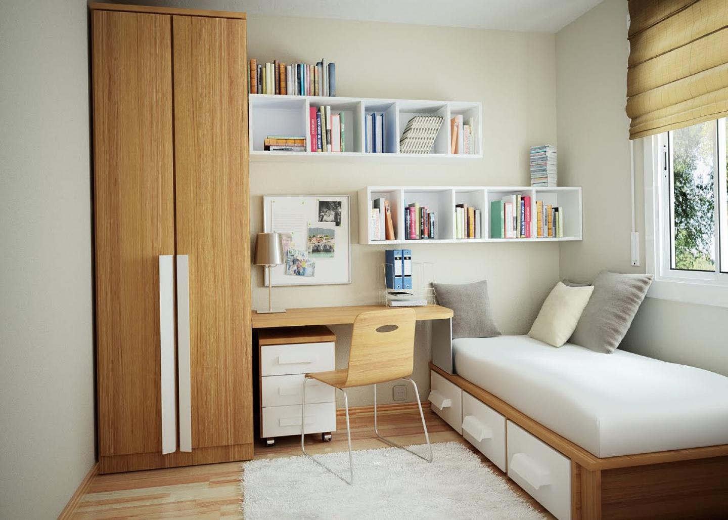 Genius Storage Ideas For Small Bedrooms