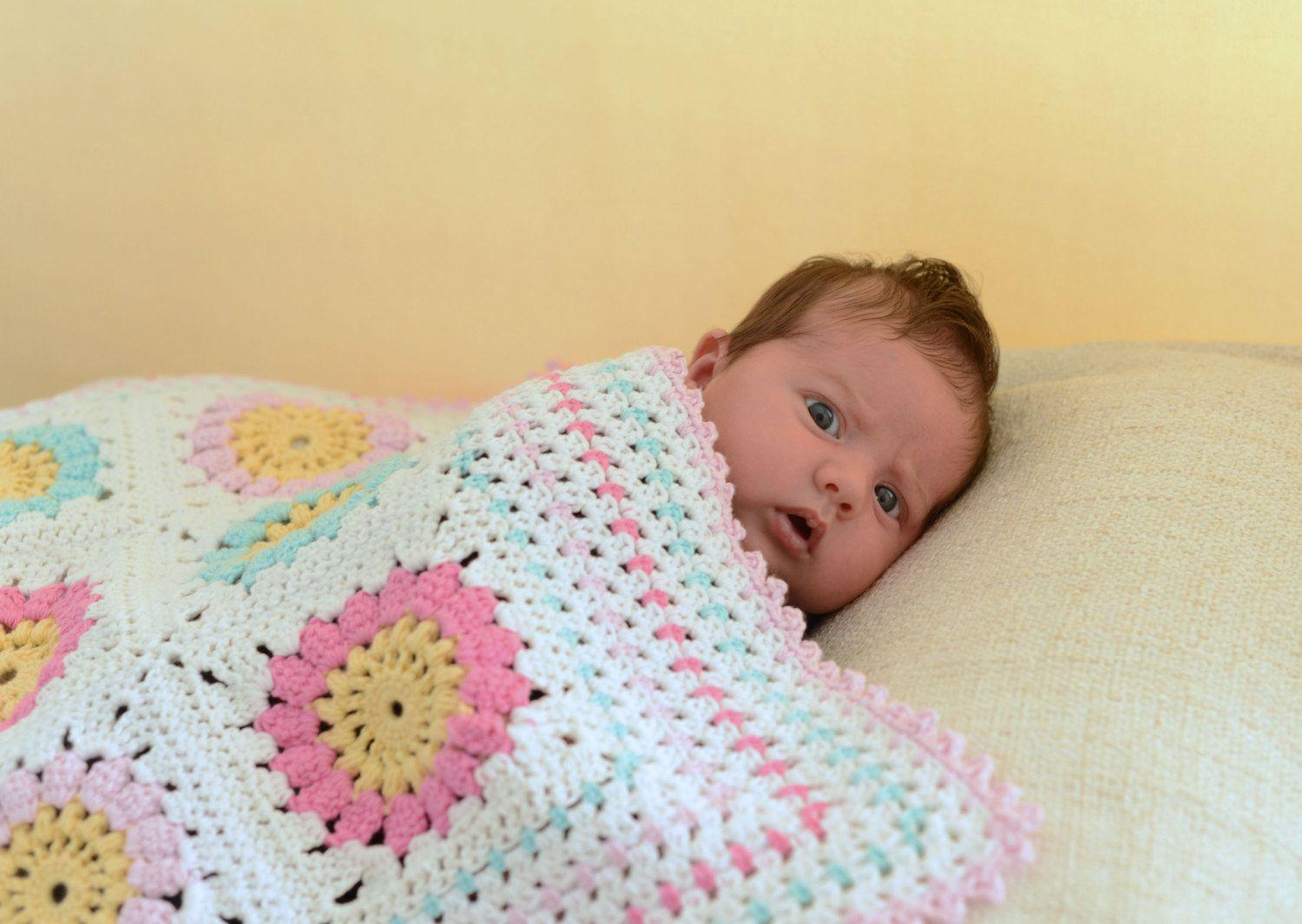 Granny Square Baby Blanket Pattern