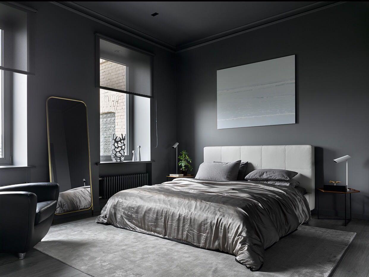 Grey And Black Bedroom Decor Ideas