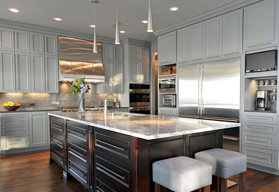 Grey Kitchen Cabinets Images