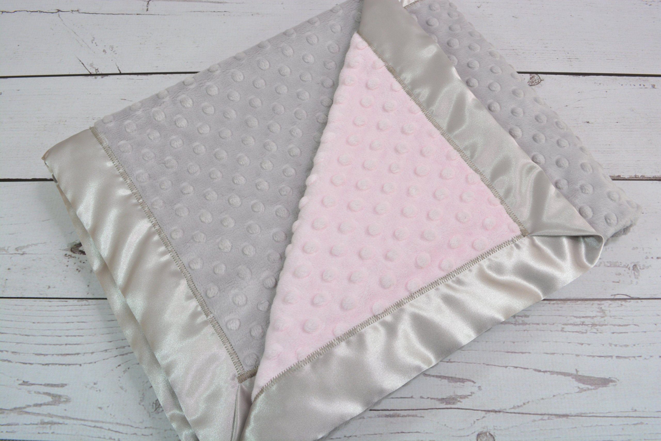 How To Make Baby Blanket With Satin Trim