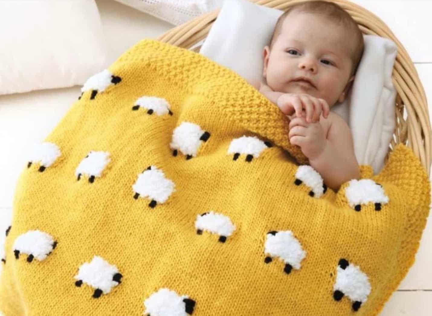 Knit Baby Blanket