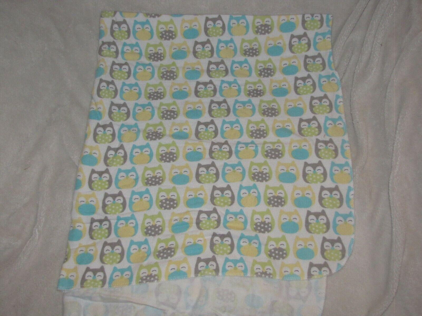 Little Owl Baby Blanket