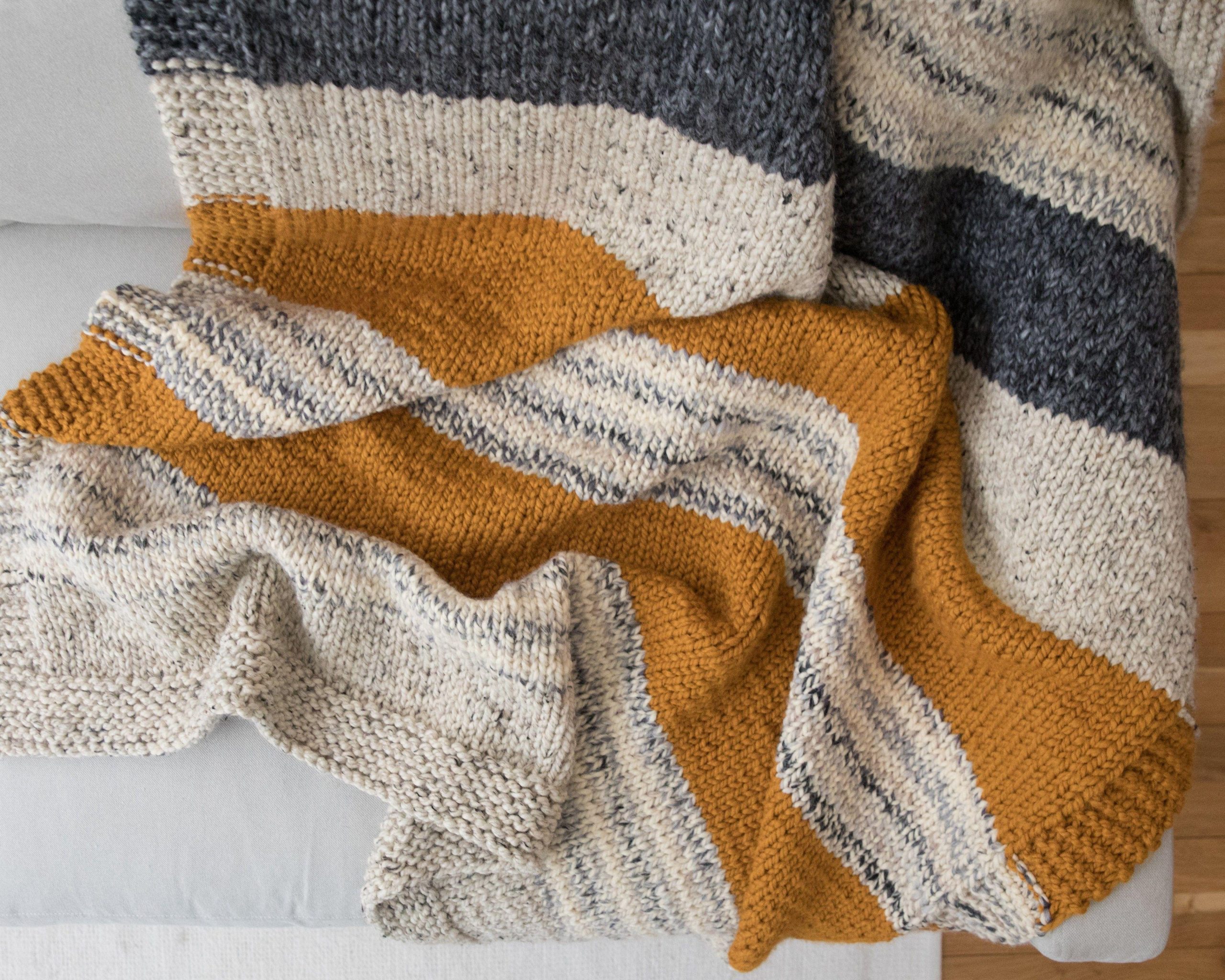 Loom Knit A Baby Blanket
