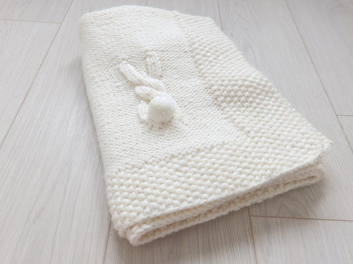 Loom Knit Baby Blanket For Beginners