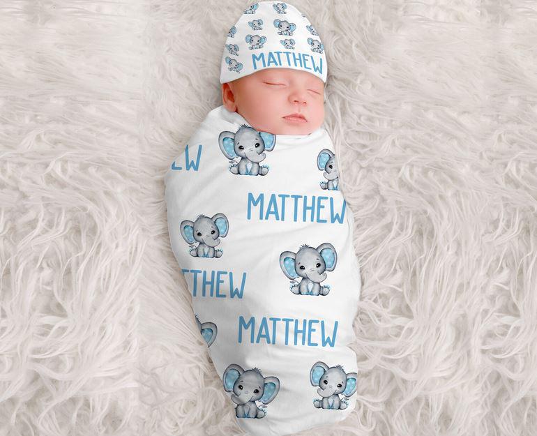 Personalized Baby Blanket And Coming Home Outfit