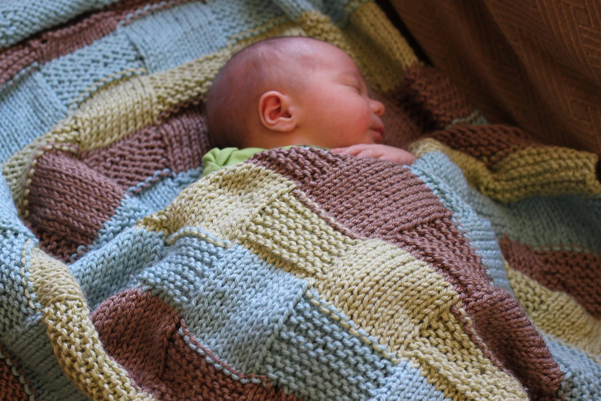 Silk And Cotton Baby Blanket