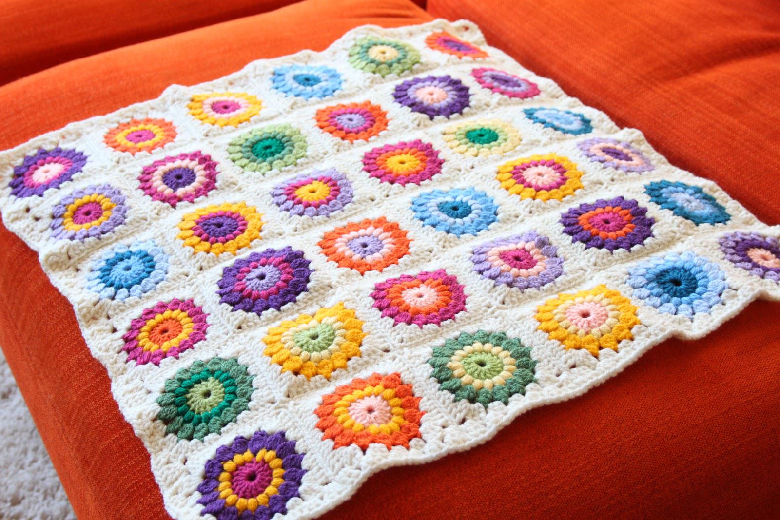 Small Granny Square Baby Blanket Pattern