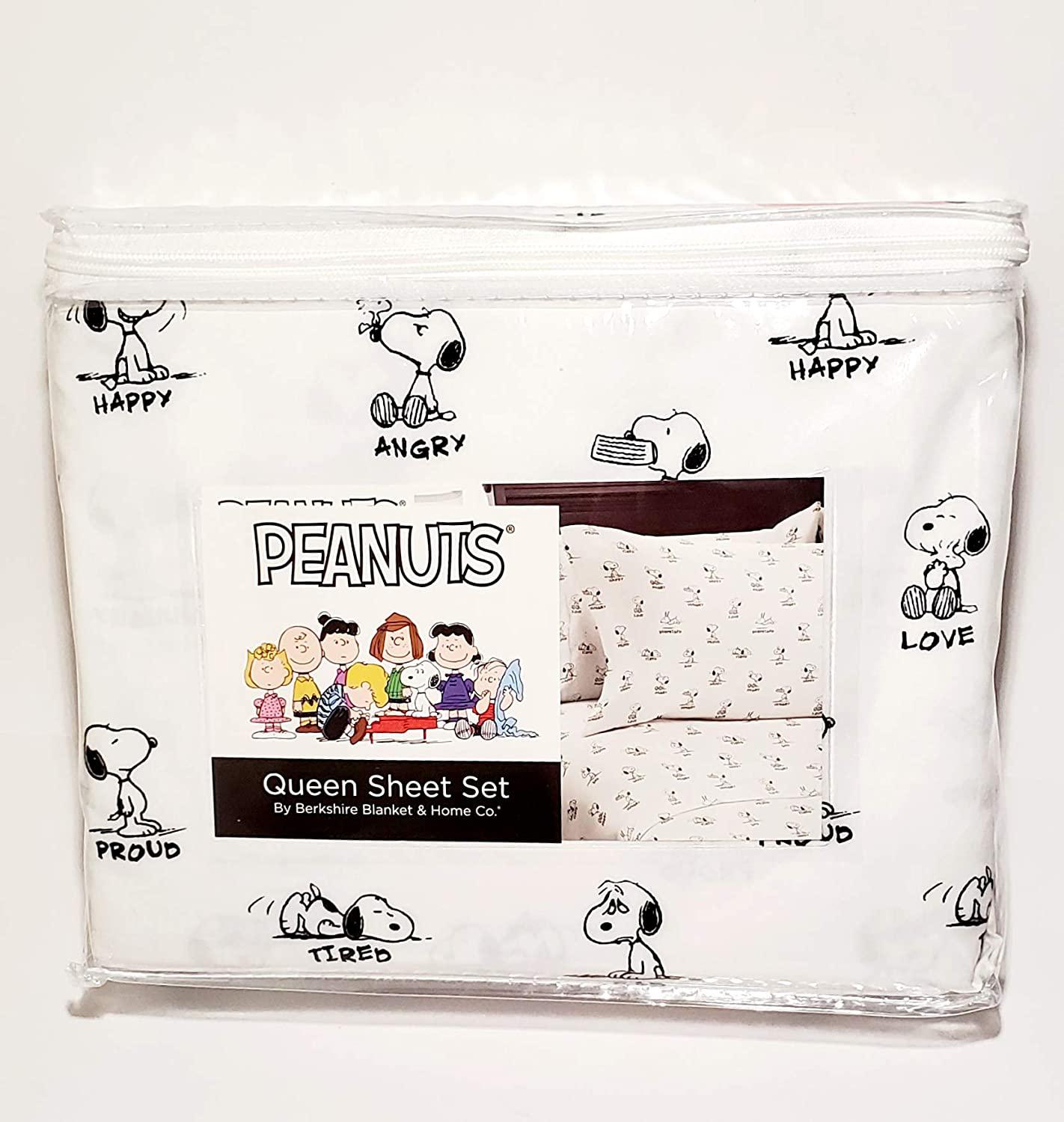 Snoopy Baby Blanket Black And White