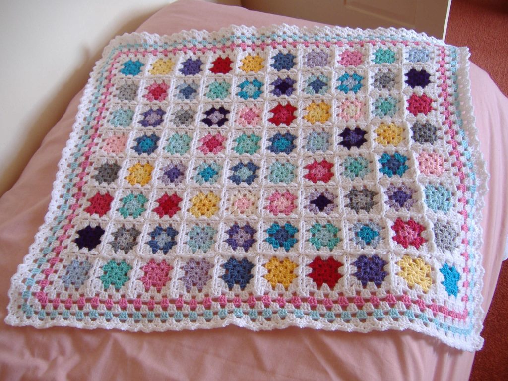 Solid Granny Square Baby Blanket Pattern — Marlene Isaak