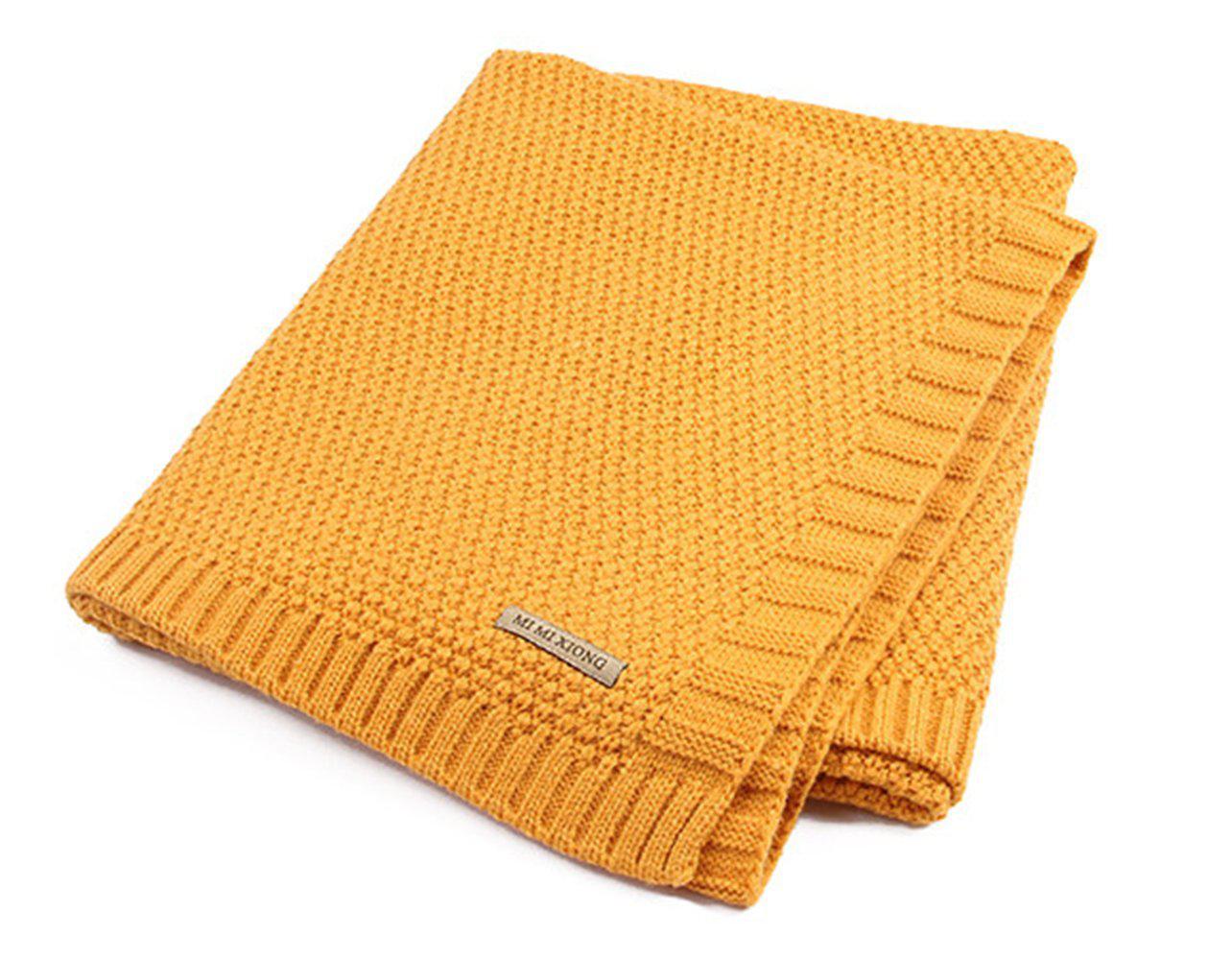 Yellow Baby Blanket Yarn